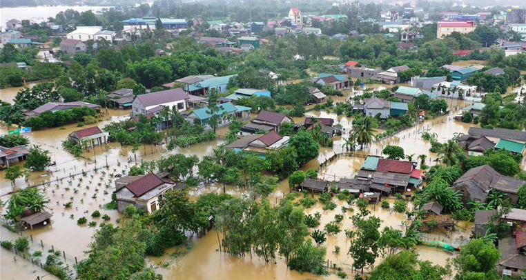 越南中北部等地暴雨和台风致62人死亡