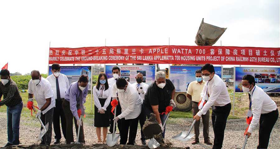 中企承建亚投行在斯首个保障房项目开工