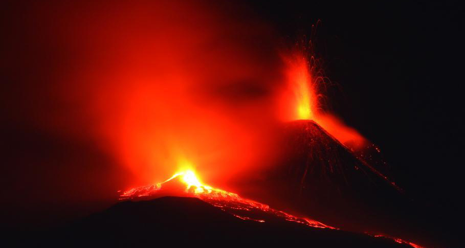 埃特纳火山喷发