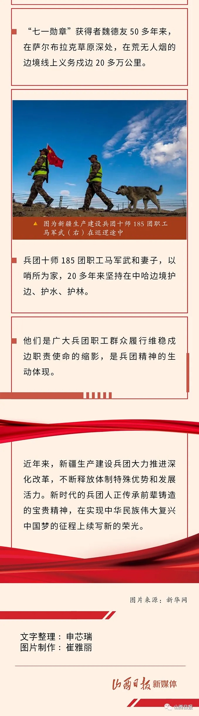 图解丨兵团精神筑牢新时代维稳戍边的钢铁长城