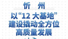 【图解】忻州以“12大基地”建设撬动全方位发展