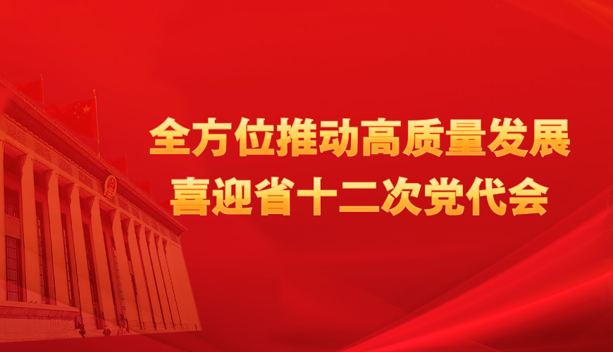 全方位推动高质量发展·喜迎省十二次党代会