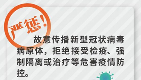 【海报】这17类涉疫情防控犯罪将依法予以严惩！