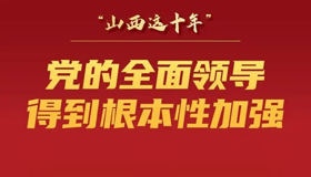 “十年成绩单”出炉，山西国资国企再创新局