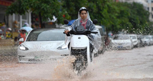 南宁遭遇暴雨