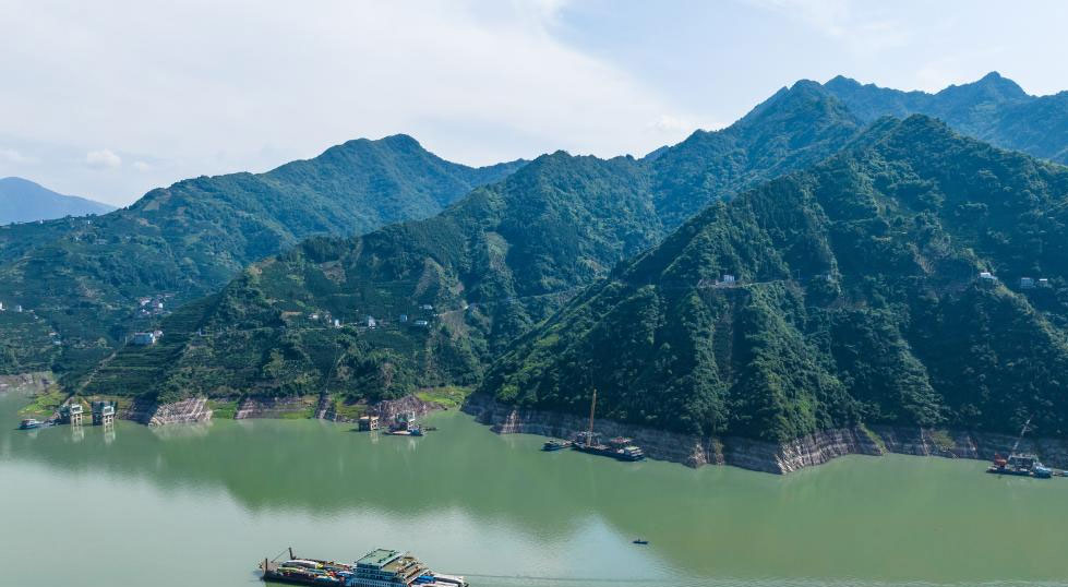 三峡锚地建设忙