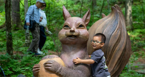 “中国林都”迎来夏季旅游高峰