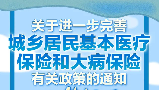 @山西人，一图看懂城乡居民医保参保待遇政策