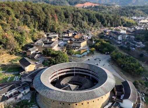 福建龙岩：土楼年味浓