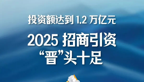 【图解】2025招商引资“晋”头十足