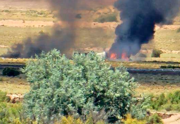 美国一医疗转运机坠毁