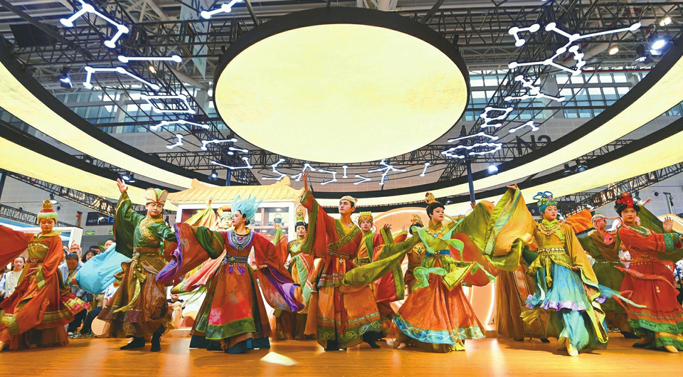 第七届山西文化产业博览交易会现场